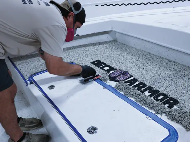Marine Flooring Installation